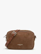 Cross Body Tas Suede Leder Lancaster Bruin suede 65