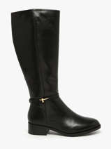 Bottes Cavalires En Cuir Tamaris Noir women 43