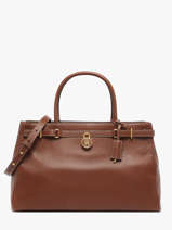 Sac Bandoulire American Icon Cuir Tommy hilfiger Marron american icon AW17925