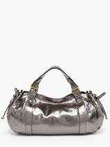 Sac Port paule Serpent Cuir Gerard darel Gris serpent DCS01472