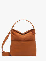 Sac Port paule Brodery Polyester Torrow Marron brodery TBRO01
