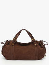 Schoudertas Folk Leder Gerard darel Bruin folk DCS01407