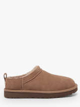 Chaussons En Cuir Ugg Marron women 1173891