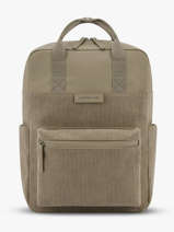 Sac  Dos Business 1 Compartiment + Pc 15" Kapten and son Vert cord BERGENPC
