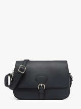 Sac Bandoulire Grained Miniprix Bleu grained F3601