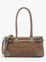 Schoudertas Velvet Caviar Milano Beige velvet caviar VC25062