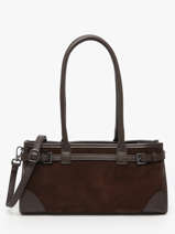 Schoudertas Velvet Caviar Milano Bruin velvet caviar VC25062