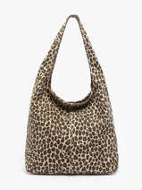 Sac Port paule Velvet Leopardo Milano Beige velvet leopardo VL25065