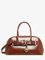 Sac Bandoulire London Verni Miniprix Marron london KJ62072