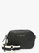 Sac Bandoulire Th Logotape Polyurethane Tommy hilfiger Marron th logotape AW17450