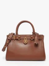 Sac Port Main American Icon Cuir Tommy hilfiger Marron american icon AW17926