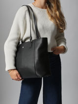 Sac Port� �paule Maya Hexagona Beige maya 2120199-vue-porte