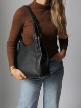 Sac Port� Main Toscane Hexagona Noir toscane 579739-vue-porte