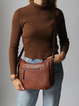 Sac Port Main Toscane Hexagona Marron toscane 579838-vue-porte