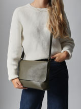 Sac Bandoulire Soft Miniprix Vert soft MD5234-vue-porte