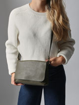 Sac Bandouli�re Soft Miniprix Beige soft MD5239-vue-porte