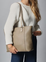 Sac Port paule Maya Hexagona Beige maya 2120199-vue-porte