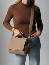 Sac Bandouli�re Brodery Torrow Beige brodery TBRO03-vue-porte