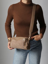 Cross Body Tas Brodery Torrow Beige brodery TBRO04-vue-porte
