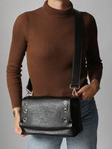 Sac Bandoulire Plum Torrow Noir plum TPLU1B-vue-porte