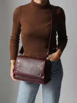 Cross Body Tas Plum Torrow Violet plum TPLU1B-vue-porte