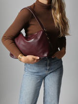 Sac Port paule Plum Torrow Violet plum TPLU03-vue-porte