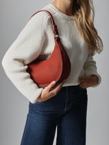 Sac Port paule Lace Miniprix Marron lace 88132-vue-porte