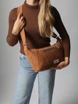 Le Sac Crossbody Mini Charlot Coton Recycl Rivedroite Bleu timeless MCHARTIM-vue-porte