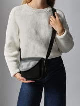 Cross Body Tas Heritage Leder Biba Zwart heritage BLT2L-vue-porte