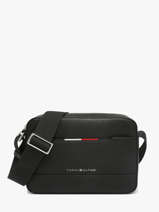 Sac Bandoulire Tommy hilfiger Noir central AM13489