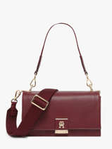 Sac Port paule Th Her Tommy hilfiger Rouge th her AW17726