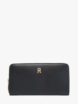Portefeuille Tommy hilfiger Bleu th icon AW17744