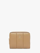 Portefeuille Tommy hilfiger Marron th icon AW17746