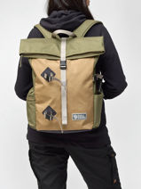 Sac  Dos 1 Compartiment Fjallraven Vert vardag 23200332-vue-porte