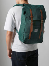 Rugzak 1 Compartiment Met 15" Laptopvak Herschel Groen classics 11397-vue-porte