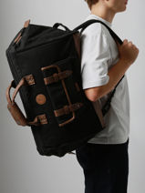 Sac De Voyage Cabine Sac  Dos Travel Cabaia Noir travel DUFFV2-vue-porte