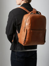 Sac  Dos Business Pc 14" Maverick Marron new men MAVNM402-vue-porte