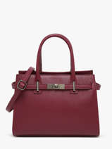 Sac  Main Caviar Cuir Milano Violet caviar CA24063