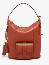 Sac Port paule Premier Flirt Cuir Lancel Rouge premier flirt A13789