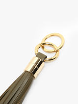 Porte-clefs Premier Flirt Cuir Lancel Vert charms A12922-vue-porte