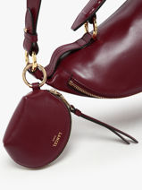 Porte-monnaie Cuir Lancel Violet origami A13859-vue-porte