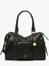Sac Port paule Bride Lulu castagnette Noir bride ZAVIER