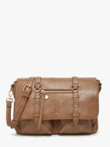 Sac Bandoulire Bride Lulu castagnette Marron bride ZAYANN