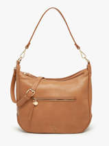 Sac Port paule Zip Lulu castagnette Marron zip ZAHED