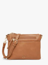 Sac Bandoulire Zip Lulu castagnette Marron zip ZAHARA