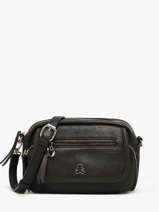 Sac Bandoulire Zip Lulu castagnette Noir zip ZAER