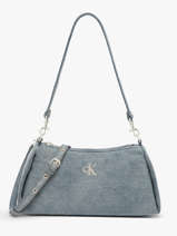Sac Port paule Logo Denim Calvin klein jeans Bleu logo denim 4F3222G