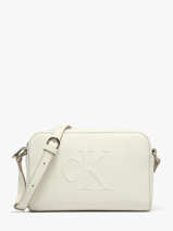 Sac Bandoulire Sculpted Calvin klein jeans Blanc sculpted 4K3036G