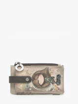 Porte-monnaie Anekke Beige real 41709013