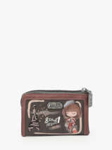 Portefeuille Anekke Marron mademoiselle 41809912